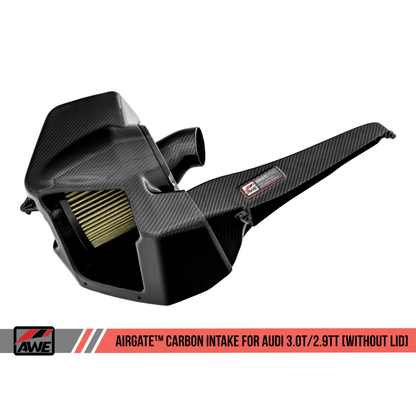 AWE Tuning Audi B9/B9.5 S4/S5/RS5 3.0T Carbon Fiber AirGate Intake w/ Lid