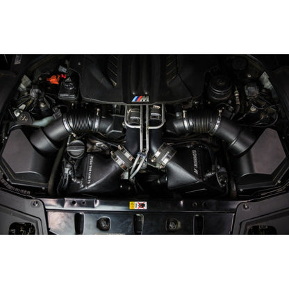 Mishimoto 12-16 BMW F10 M5 Intercooler Pipe Kit Micro Wrinkle Black