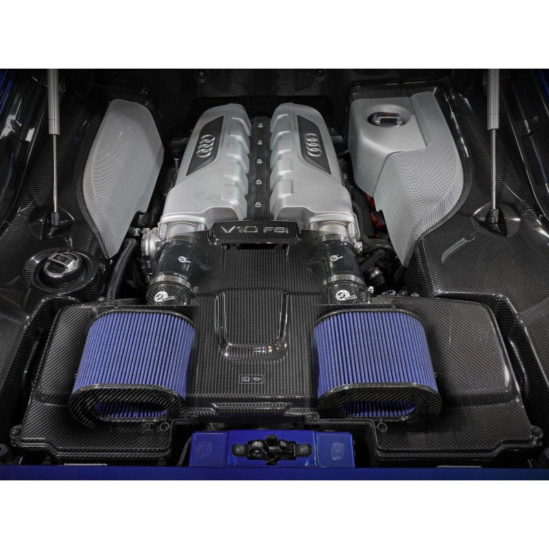 aFe Track Series Intake System w/ Pro 5R Filter - 15-21 Lamborghini Huracan