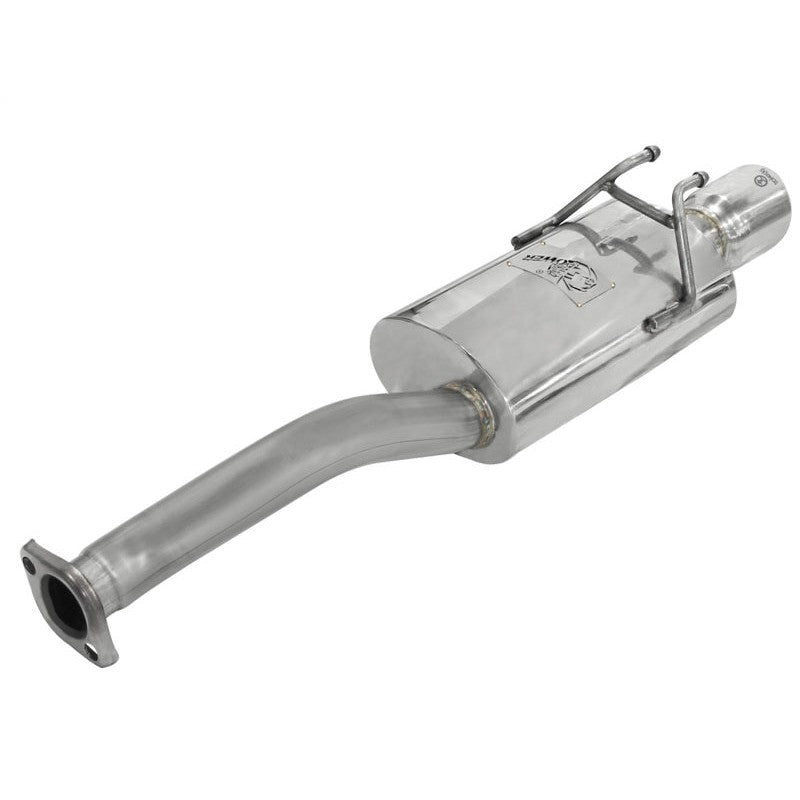 aFe Takeda Exhaust 2.5in Dia 304SS Axle-Back w/Polished Tip 06-11 Honda Civic EX Sedan L4 1.8L
