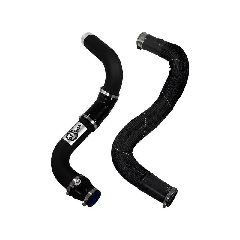 aFe BladeRunner 3in Intercooler Tube Cold Side Black for 14-15 Ram 1500 EcoDiesel V6-3.0L (td)