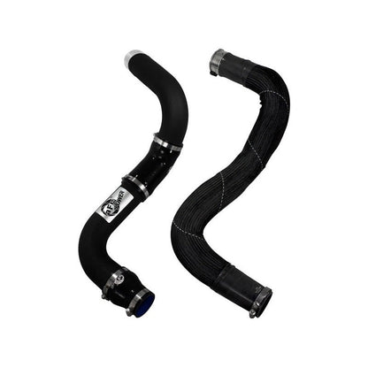 aFe BladeRunner 3in Intercooler Tube Cold Side Black for 14-15 Ram 1500 EcoDiesel V6-3.0L (td)