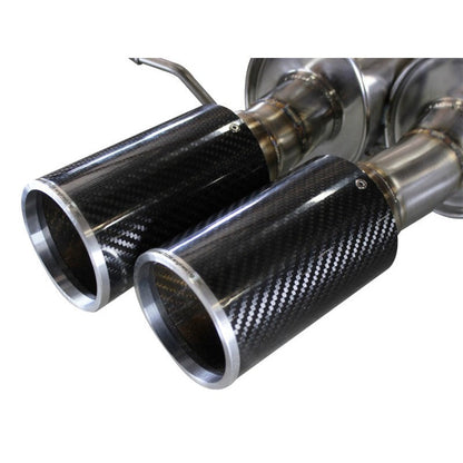 aFe MACHForce XP Exhaust 304SS Cat-Back w/ Carbon Fiber Tips 12-13 BMW M5 (F10) V8 4.4L (tt)