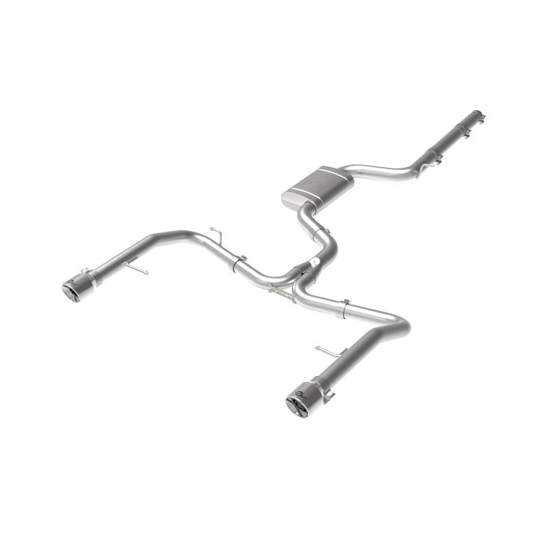 afe 19-21 VW Jetta GLI (MKVII) L4-2.0L (t) MACH Force-Xp 304 SS Cat-Back Exhaust System Polished Tip
