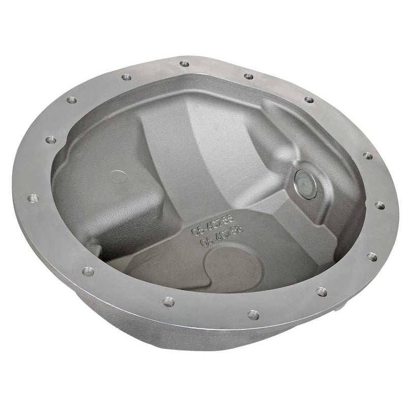 afe Front Differential Cover (Raw; Street Series); Dodge Diesel Trucks 03-12 L6-5.9/6.7L (td)