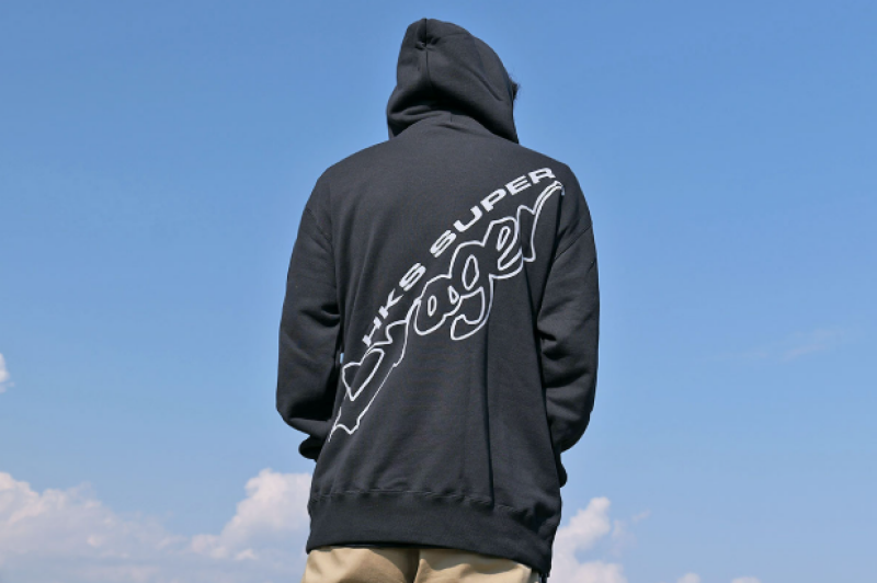HKS HOODIE SUPER DRAGER BLACK XXXL