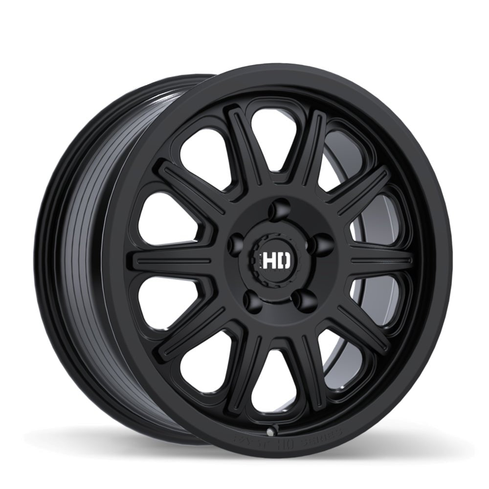 Fast HD Fury Satin Black 18x8 +45 5x127mm 71.5mm-Wheels-Fast HD