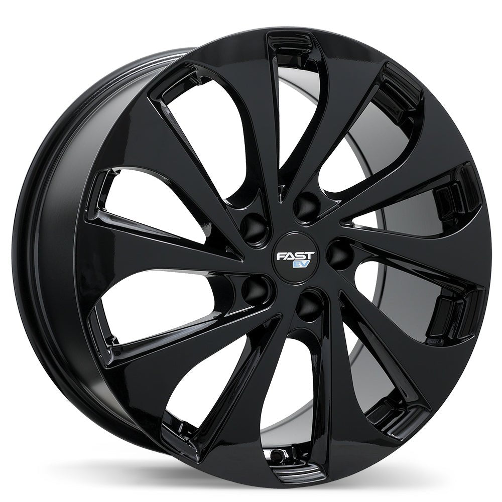 Fast Wheels EV05 Gloss Black 18x7.5 +45 5x114.3mm 66.1mm-Wheels-Fast Wheels