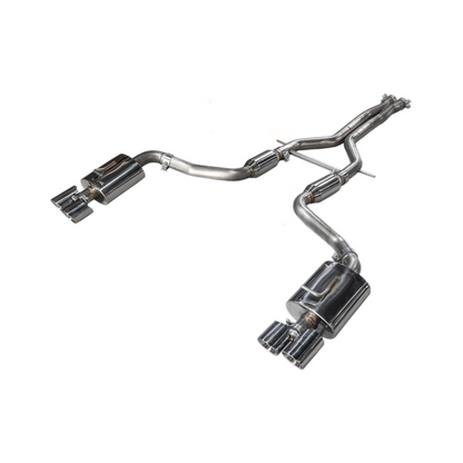 AWE Tuning Panamera 2/4 Track Edition Exhaust (2014+) - w/Chrome Silver Tips