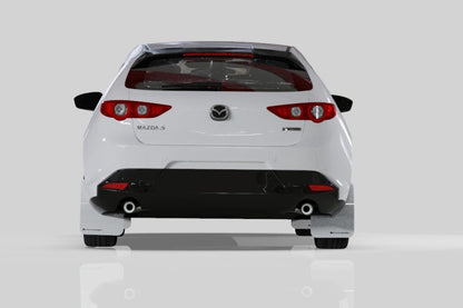 Rally Armor 19-26 Mazda3 Hatchback Black UR Mud Flap w/Dark Grey Logo