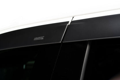 Husky Liners 09-14 Ford F-150 SuperCrew Ventvisor Low Profile 4pc - Matte Black