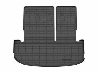 WeatherTech 20-25 Hyundai Palisade Behind 2nd Row Seating SeatBack Cargo Liners HP - Black