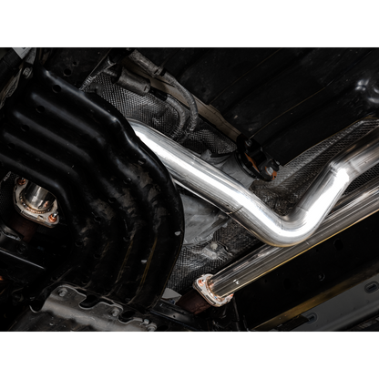 AWE Tuning 2021 RAM 1500 TRX 0FG Cat-Back Exhaust - Diamond Black Tips