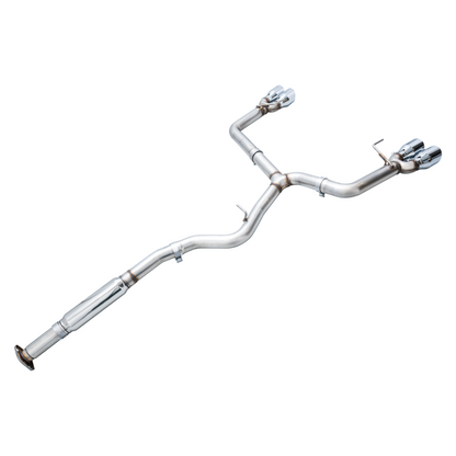 AWE Tuning 2022+ VB Subaru WRX Track Edition Exhaust - Chrome Silver Tips