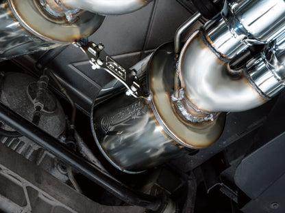AWE Tuning C6 Chevrolet Corvette Z06/ZR1 Touring Edition Axle-back Exhaust w/ Chrome Silver Tips