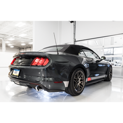 AWE Tuning S550 Mustang EcoBoost Axle-back Exhaust - Touring Edition (Chrome Silver Tips)