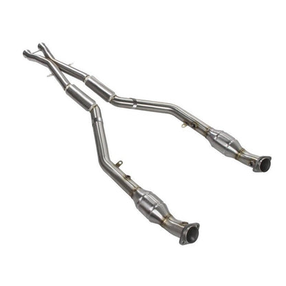 AFE MACH Force XP 304 Stainless Steel w/ Cat & Resonator - 08-13 BMW M3