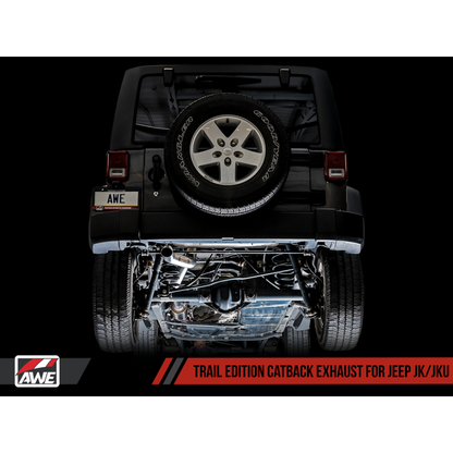 AWE Tuning 07-18 Jeep Wrangler JK/JKU 3.6L Trail Edition Cat-Back Exhaust