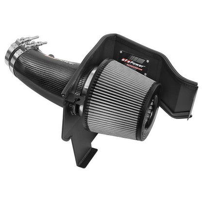 aFe POWER Magnum FORCE Carbon Fiber Stage 2 Pro Dry S CAIS - 11-18 Dodge Challenger/Charger V8-6.4L