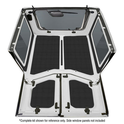 DEI 18-23 Jeep Wrangler JL 2-Door Boom Mat Headliner - 5 Piece - Black