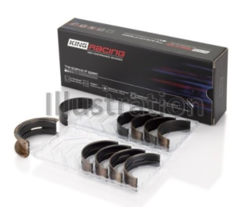 King Engine Bearings Ford 302 CID Coyote Performance Coated Main Bearing Set - Size STDX