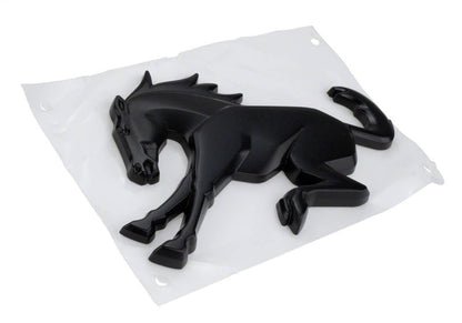 Ford Racing Bronco Rear Emblem - Matte Black