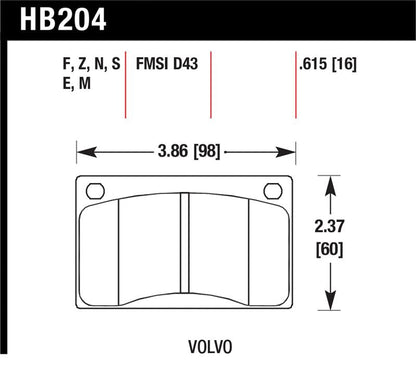 Hawk HPS Street Brake Pads