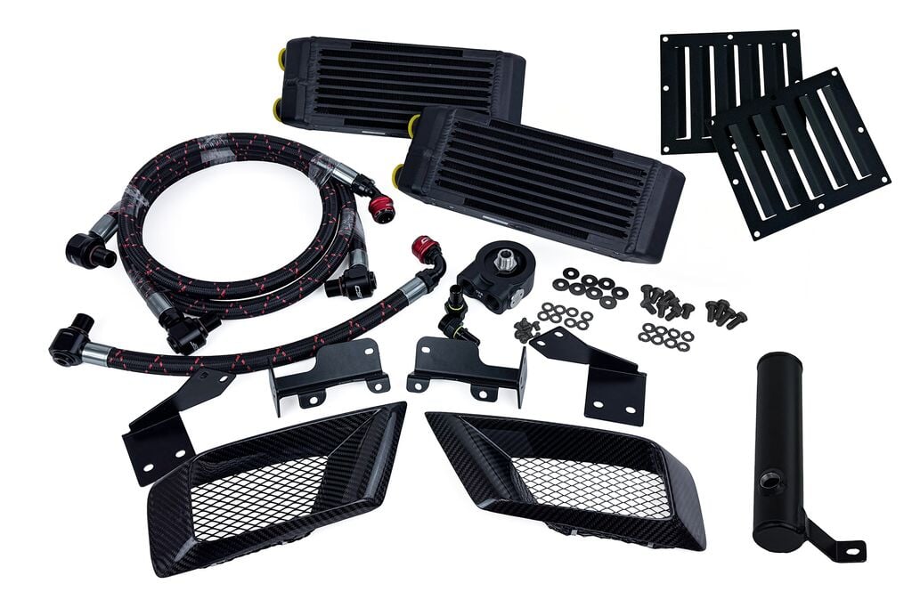 FL5 Track Package: Featuring PRL Tube and Fin Intercooler, CSF Radiator, and CSF Oil Cooler Kit