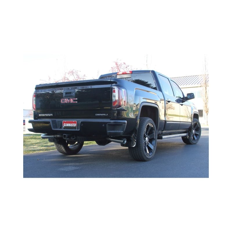 Flowmaster 11-18 GM 1500 CC-EC 6.2L American Thunder Cat-Back Exhaust System-Catback-Flowmaster