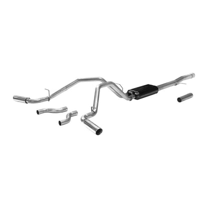 Flowmaster 11-18 GM 1500 CC-EC 6.2L American Thunder Cat-Back Exhaust System-Catback-Flowmaster