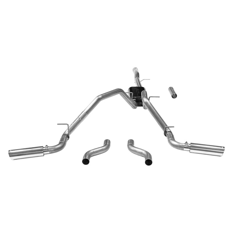 Flowmaster 11-18 GM 1500 CC-EC 6.2L American Thunder Cat-Back Exhaust System-Catback-Flowmaster