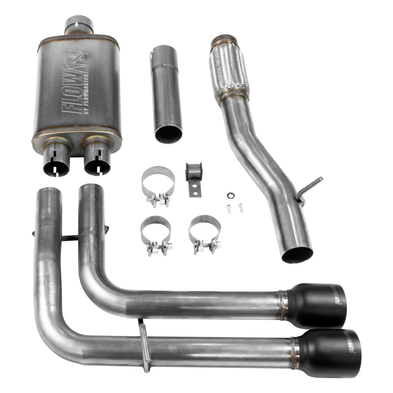 Flowmaster 14-18 GM 1500 5.3L CC&DC FlowFX Cat-Back Exhaust System-Catback-Flowmaster