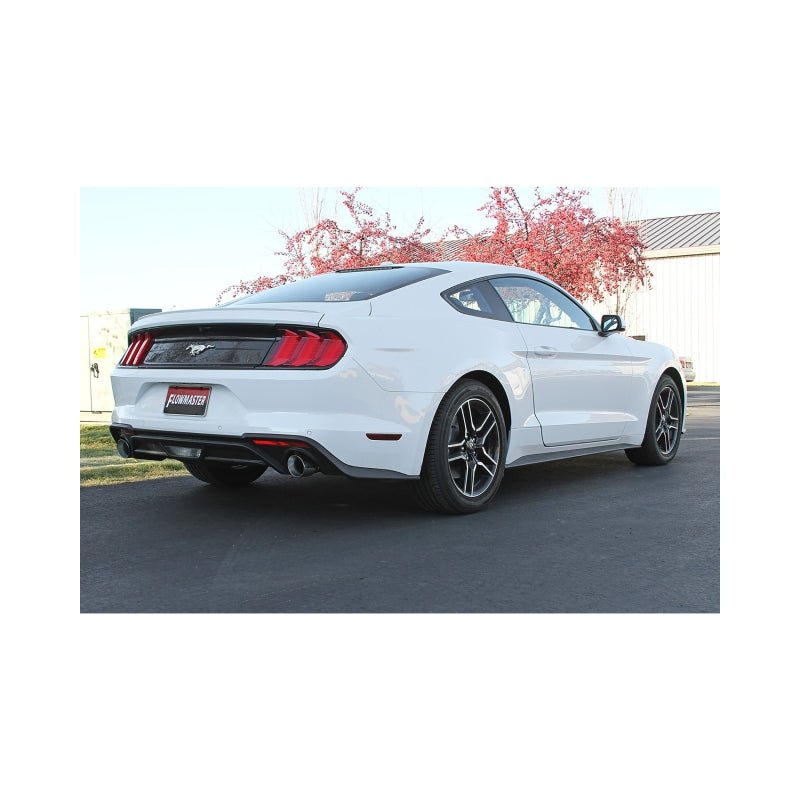 Flowmaster 15-23 Mustang BASE Outlaw SS Axle-Back Exhaust System-Axle Back-Flowmaster
