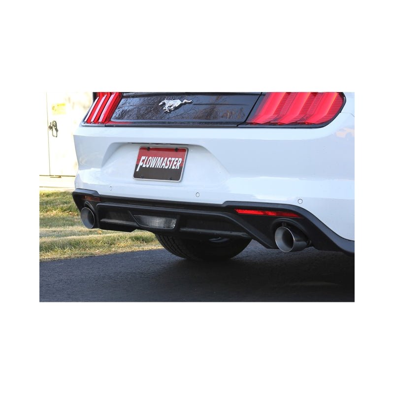 Flowmaster 15-23 Mustang BASE Outlaw SS Axle-Back Exhaust System-Axle Back-Flowmaster