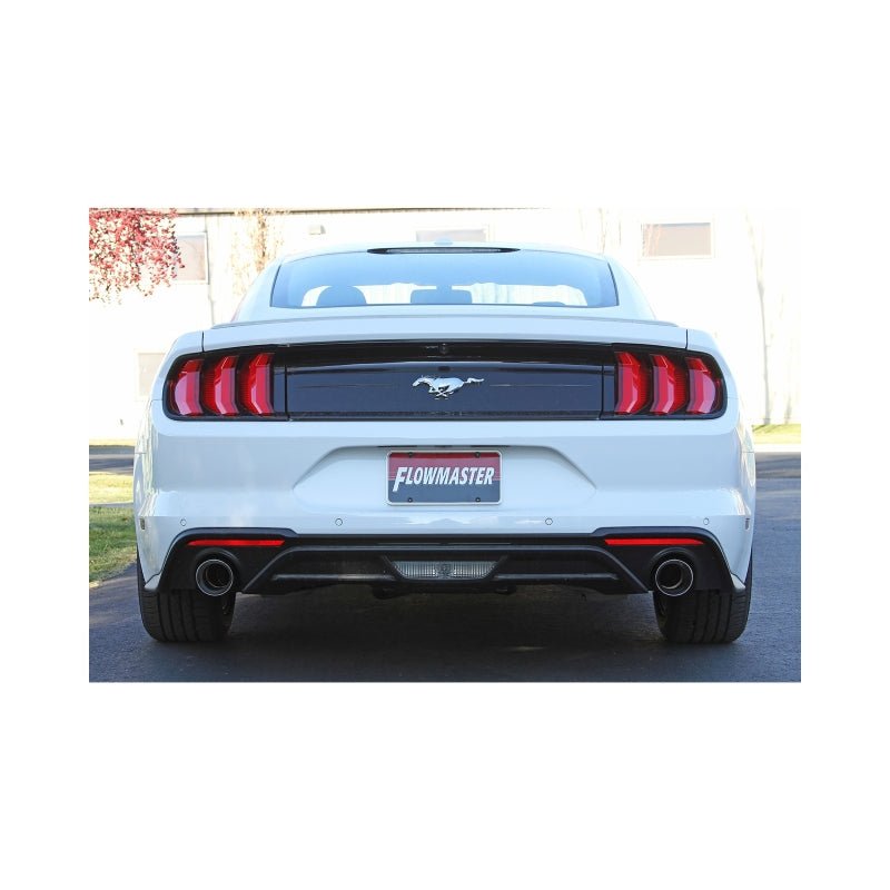 Flowmaster 15-23 Mustang BASE Outlaw SS Axle-Back Exhaust System-Axle Back-Flowmaster