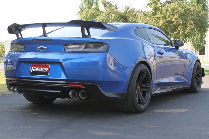 Flowmaster 16-24 Camaro SS ZL1 6.2L American Thunder Axle-Back Exhaust System-Axle Back-Flowmaster