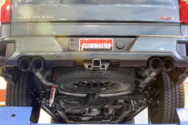 Flowmaster 19-25 GM 1500 5.3L American Thunder Cat-Back Exhaust System - Quad Tips-Catback-Flowmaster