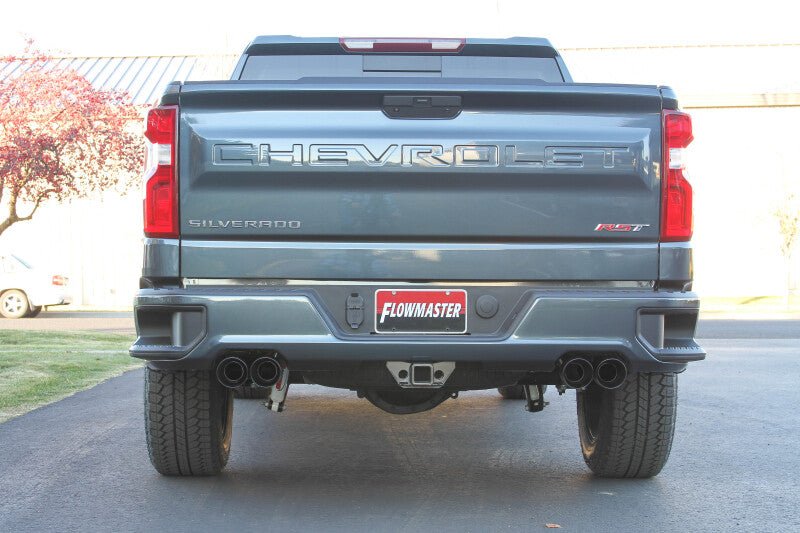 Flowmaster 19-25 GM 1500 5.3L American Thunder Cat-Back Exhaust System - Quad Tips-Catback-Flowmaster