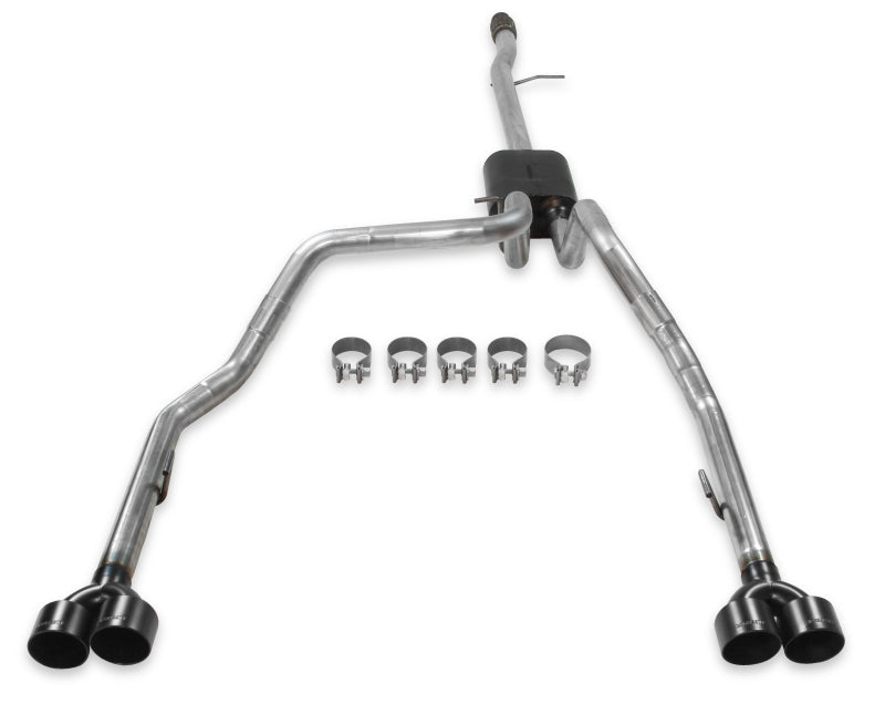 Flowmaster 19-25 GM 1500 5.3L American Thunder Cat-Back Exhaust System - Quad Tips-Catback-Flowmaster