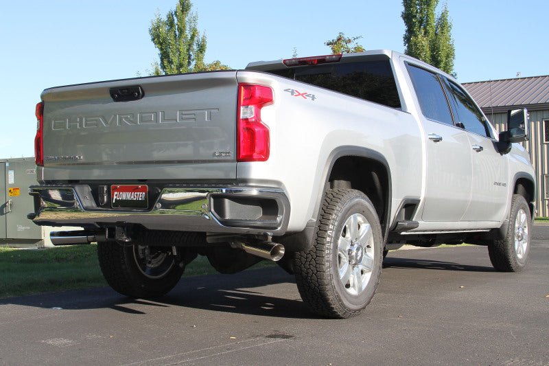Flowmaster 20-25 GM 2500HD 6.6L CCB American Thunder Cat-Back Exhaust System-Catback-Flowmaster
