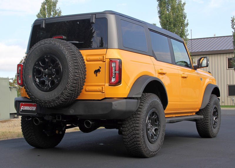 Flowmaster 21-25 Ford Bronco 2.3/2.7 Outlaw Cat-Back Exhaust System-Catback-Flowmaster