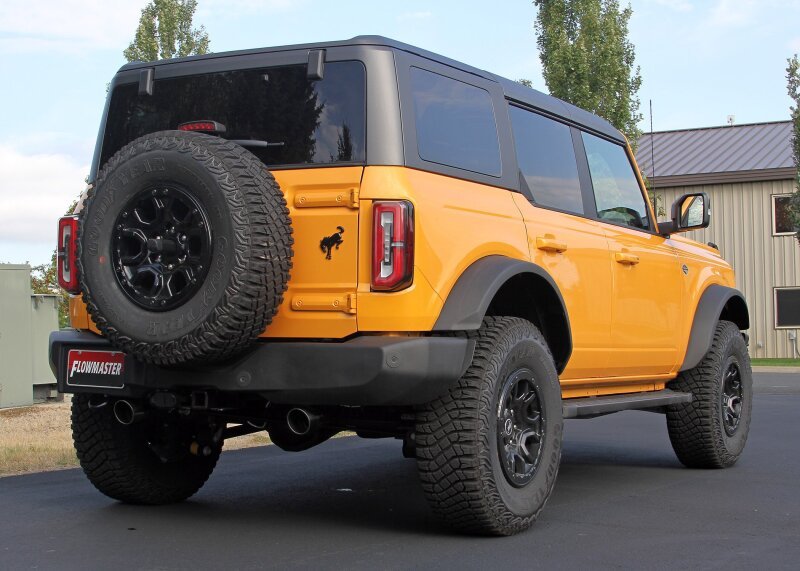 Flowmaster 21-25 Ford Bronco 2.3/2.7L Outlaw Axle-Back Exhaust System-Axle Back-Flowmaster