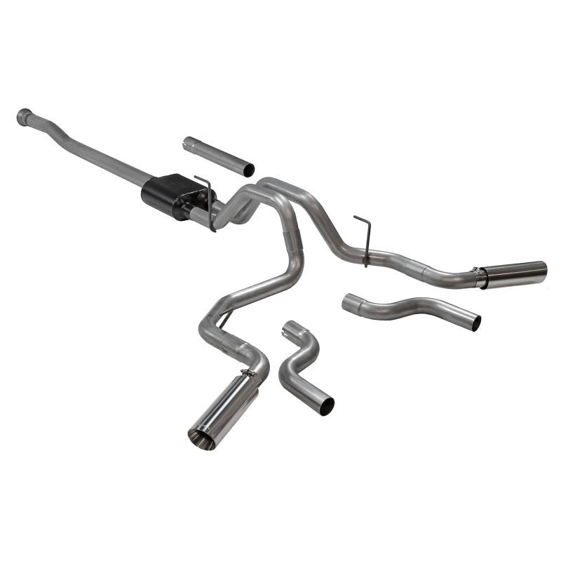 Flowmaster 21-25 Ford F150 2.7L/3.5L/5.0L American Thunder Cat-Back Exhaust System-Catback-Flowmaster