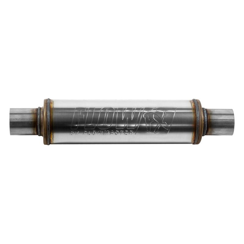 Flowmaster 2.25in.IN(C)/OUT(C) FlowFX Round 14in. BO Muffler-Muffler-Flowmaster