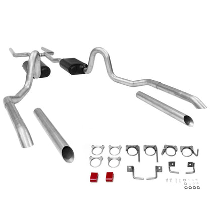 Flowmaster 64-72 GM A-BODY 2.5 in. American Thunder Crossmember-Back Exhaust System-Catback-Flowmaster