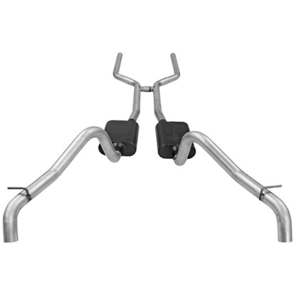 Flowmaster 67-68 GM F-BODY 2.5 in. American Thunder Crossmember-Back Exhaust System-Catback-Flowmaster