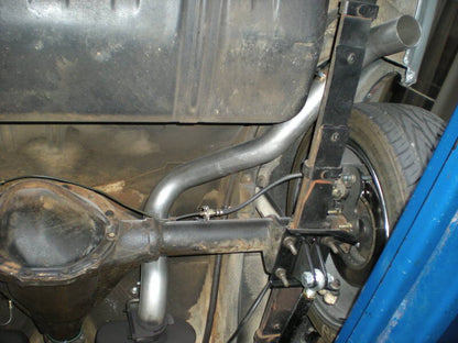 Flowmaster 67-68 GM F-BODY 2.5 in. American Thunder Crossmember-Back Exhaust System-Catback-Flowmaster
