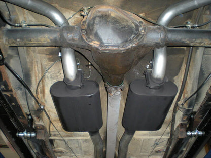 Flowmaster 67-68 GM F-BODY 2.5 in. American Thunder Crossmember-Back Exhaust System-Catback-Flowmaster