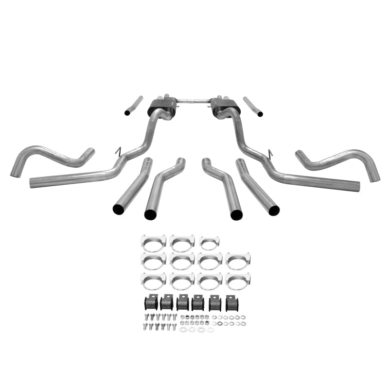Flowmaster 67-72 GM C10/C15 American Thunder Crossmember-Back Exhaust System-Catback-Flowmaster