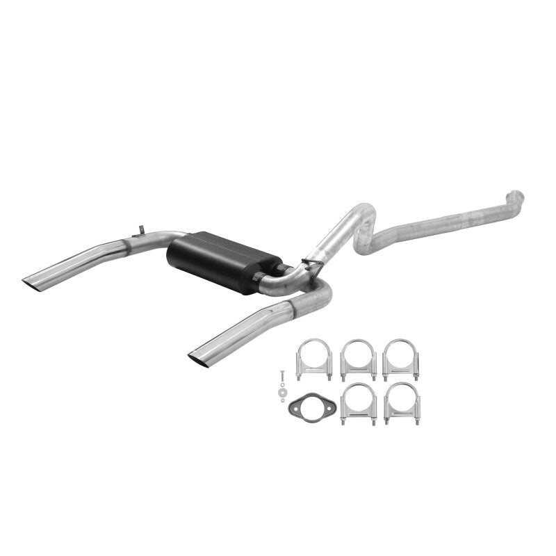 Flowmaster 86-91 Chevrolet Camaro/Pontiac Firebird 3.0in. American Thunder Cat-Back Exhaust System-Catback-Flowmaster